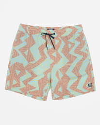 1 Sundays Layback - Boardshorts für Männer Grün ABYJV00103 Billabong