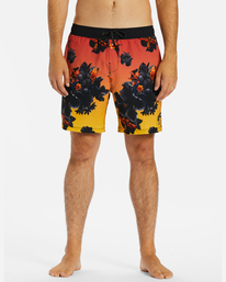 2 Kamea Lava Floral Layback - Calções de banho pelo joelho para Homem  ABYJV00107 Billabong