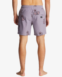 4 Keith Haring Flower Dance Layback - Boardshort pour Homme Gris ABYJV00109 Billabong