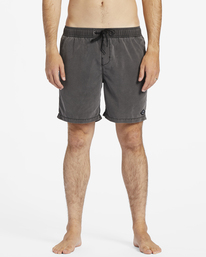 2 All Day Layback 17" Boardshorts Black ABYJV00113 Billabong