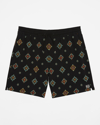 0 Good Times - Layback boardshort 16” (40,6 cm) voor Heren Black ABYJV00135 Billabong