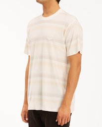 1 Die Cut Crew Neck T-Shirt White ABYKT00118 Billabong
