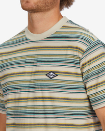3 Baja Short Sleeve T-Shirt Beige ABYKT00136 Billabong