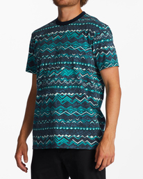1 Realm T-Shirt Blue ABYKT00198 Billabong