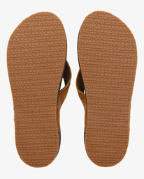 1 Brunswick Leather Thong Sandals Brown ABYL100008 Billabong