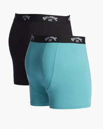 4 2-Pack Core Boxer Briefs Blue ABYLW00105 Billabong