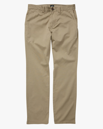 4 Carter Stretch Chino Pants Grey ABYNP00110 Billabong
