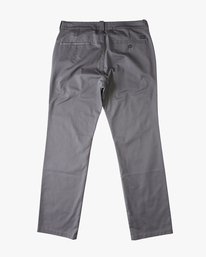 5 Carter Stretch Chino Pants Grey ABYNP00110 Billabong