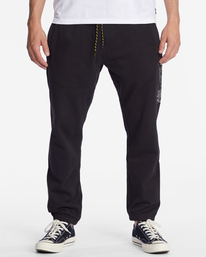 0 The Simpsons Family Keyline Sweatpants Black ABYNP00132 Billabong