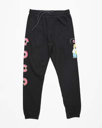 4 The Simpsons Donut Sweatpants Black ABYNP00133 Billabong