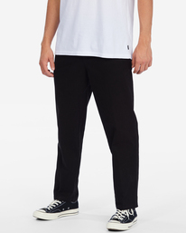 1 Larry Elastic Beach Pants Black ABYNP00142 Billabong