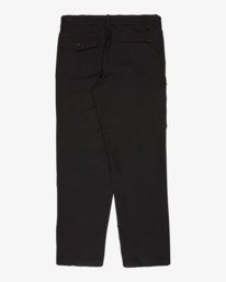 4 A/Div Surftrek Plus Organic Elastic Waist Pants Black ABYNP00147 Billabong