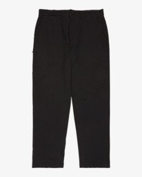 3 A/Div Surftrek Plus Organic Elastic Waist Pants Black ABYNP00147 Billabong