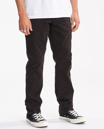 2 73 Chino - Pantalón Chino para Hombre Negro ABYNP00157 Billabong