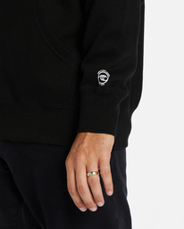 4 Pro Pipeline Poster Pullover Hoodie Black ABYSF00109 Billabong