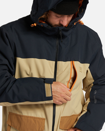4 A/Div Outsider 10K Insulated Snow Jacket Brown ABYTJ00100 Billabong
