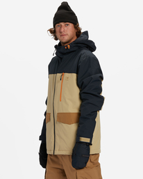 1 A/Div Outsider 10K Insulated Snow Jacket Brown ABYTJ00100 Billabong
