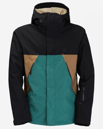 8 A/Div Expedition 15K Insulated Snow Jacket Green ABYTJ00103 Billabong