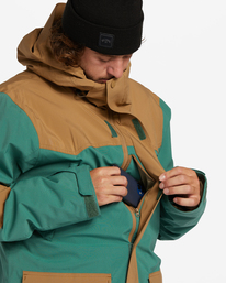 4 A/Div Montana 15K Insulated Snow Jacket Green ABYTJ00109 Billabong