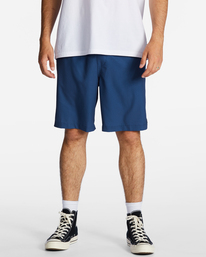 1 Surftrek Trail Technical Elasticized Shorts Blue ABYTK03000 Billabong