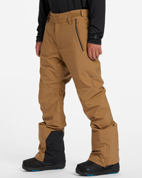 1 A/Div Compass 15K Insulated Snow Pants Brown ABYTP00100 Billabong