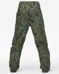 8 A/Div Transport 15K Insulated Snow Pants Green ABYTP00103 Billabong