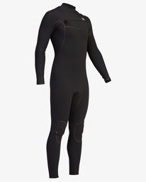 5 4/3 Furnace Chest Zip Full Wetsuit Black ABYW100116 Billabong