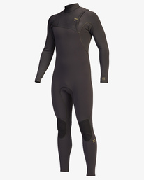 0 4/3 Furnace Natural Zipperless Steamer Wetsuit Black ABYW100119 Billabong