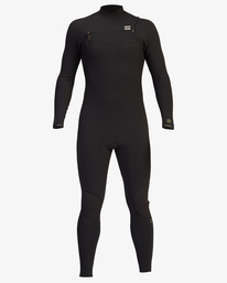 2021 Billabong 4/3MM Revolution Petto Zip Muta Da Uomo Olive 