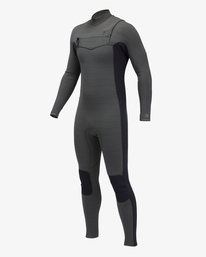 1 4/3 Revolution Chest Zip Steamer Wetsuit Black ABYW100128 Billabong