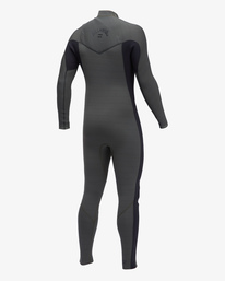 3 4/3 Revolution Chest Zip Full Wetsuit Black ABYW100128 Billabong