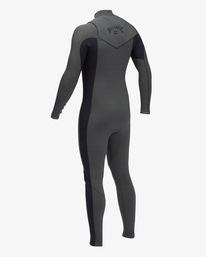5 4/3 Revolution Chest Zip Full Wetsuit Black ABYW100128 Billabong