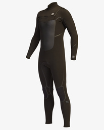 0 4/3 Absolute Plus Chest Zip Full Wetsuit Black ABYW100133 Billabong