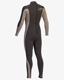 4 3/2 Absolute Back Zip Full Wetsuit Grey ABYW100136 Billabong