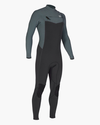 6 3/2 Revolution Chest Zip Full Wetsuit Black ABYW100176 Billabong