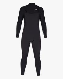 4 3/2 Revolution Chest Zip Full Wetsuit Black ABYW100176 Billabong