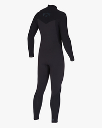 3 3/2 Revolution Chest Zip Wetsuit Black ABYW100176 Billabong