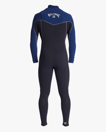 billabong, 3/2mm Revolution - Combinaison de surf zip poitrine pour Homme, DARK ROYAL (dar) 3/2mm Revolution - Chest Zip Wetsuit for Men ABYW100176