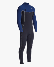 8 3/2 Revolution Chest Zip Full Wetsuit Blue ABYW100176 Billabong