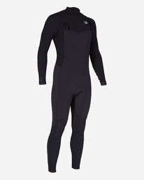 5 4/3mm Revolution - Chest Zip Wetsuit for Men Black ABYW100177 Billabong