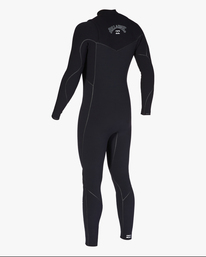 3 4/3mm Furnace - Chest Zip Wetsuit for Men Black ABYW100187 Billabong