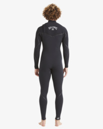 8 4/3mm Furnace - Chest Zip Wetsuit for Men Black ABYW100187 Billabong