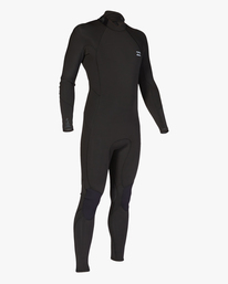 6 4/3mm Absolute - Back Zip Wetsuit for Men Black ABYW100190 Billabong