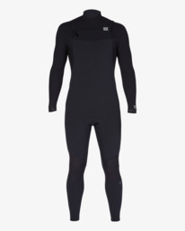 0 3/2 Furnace Comp Chest Zip Wetsuit Black ABYW100198 Billabong