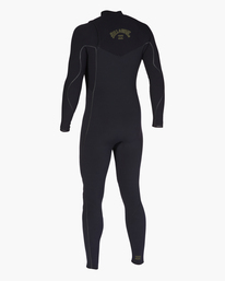 6 3/2 Furnace Comp Chest Zip Full Wetsuit Black ABYW100198 Billabong