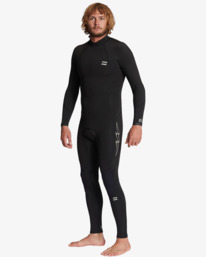 0 3/2mm Absolute 2022 - Combinaison de surf back zip pour Homme Noir ABYW100211 Billabong