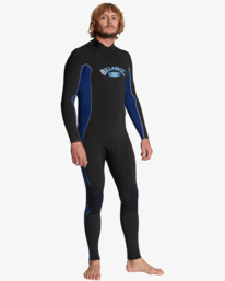 3 3/2mm Absolute 2022 - Traje de Surf con Cremallera en la Espalda para Hombre Azul ABYW100211 Billabong