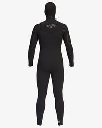 4 4/3 Furnace Comp Chest Zip Hooded Full Wetsuit Black ABYW200103 Billabong