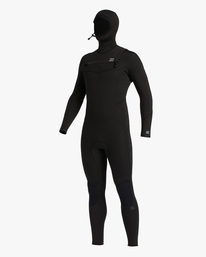 0 5/4 Absolute Chest Zip Hooded Wetsuit Black ABYW200117 Billabong