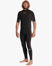 1 2/2 Absolute Chest Zip Full Wetsuit Black ABYW300109 Billabong